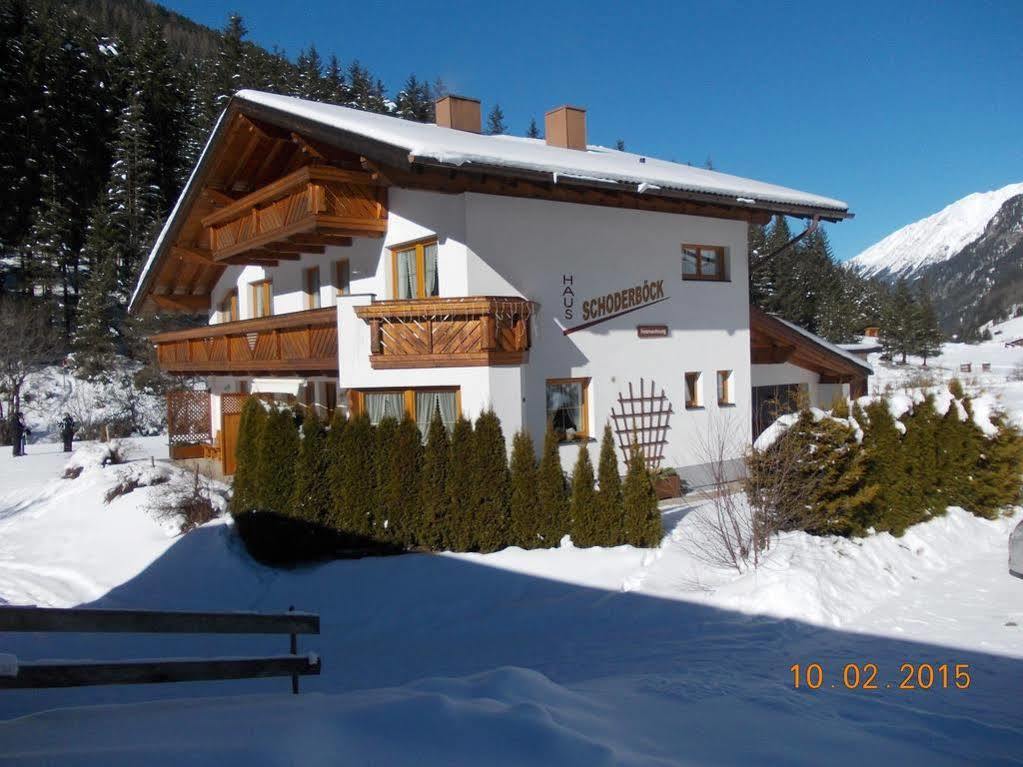 Haus Schoderbock Apartment Sankt Leonhard im Pitztal Exterior photo